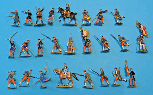 Plats étain zinnfiguren - zinnfiguren,