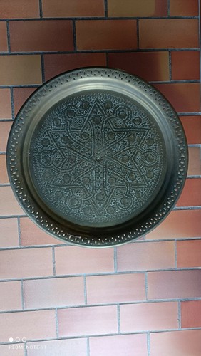 Plateau cuivre oriental - , diam