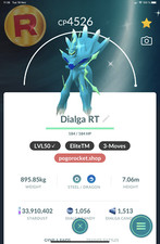 Shiny Dialga Origin LVL50