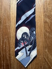 Per Spook Paris Cravate 100 % Soie Silk Made France