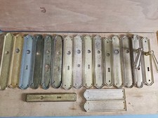 Lot de plaque de propreté porte - En laiton - Lot N*3