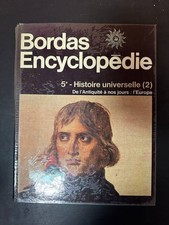 Bordas Encyclopédie 5a - Histoire universelle (2) De L'Antiquite A Nos