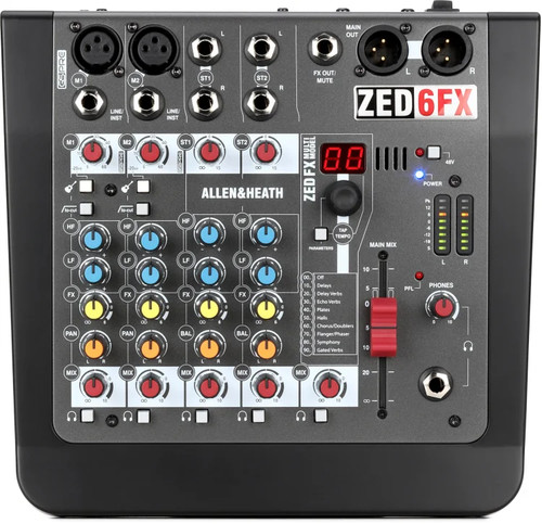 Allen heath zed 6fx - allen, &