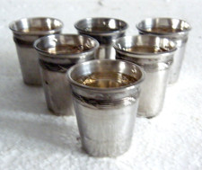 6 GOBELETS VERRE SHOT LIQUEUR