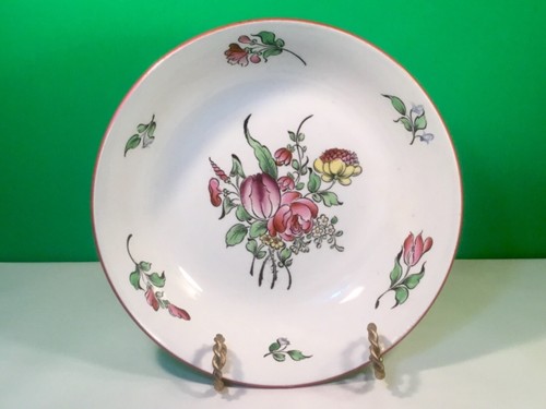 Antique french faience spring - french,