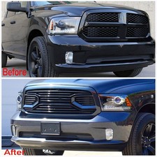 Élégant support de montage plaque d'immatriculation noire pour Dodge pour Ram