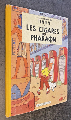Tintin les cigares du - tintin,
