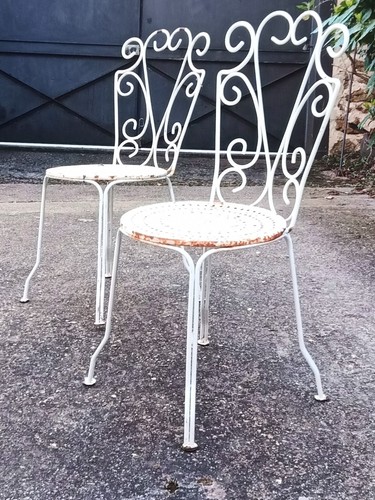 Paire chaises jardin - de,