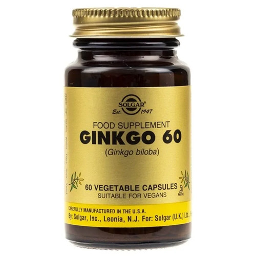 Super ginkgo biloba 60 - ginkgo, mg