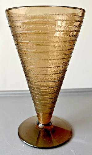 Daum nancy vase cône - daum☨nancy,