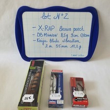 Lot Pêche N°2 Leurre Rapala X Rap Daiwa Kaiju Blade 