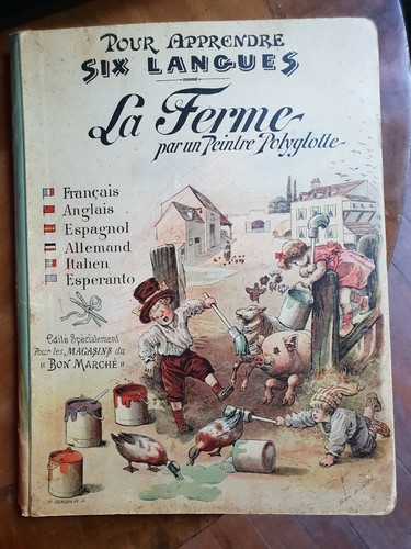 Livre ancien pour apprendre - livre,
