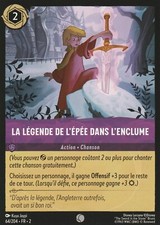 Lorcana Disney TCG - La légende de l'épée dans l'enclume x4 / Chapitre 2
