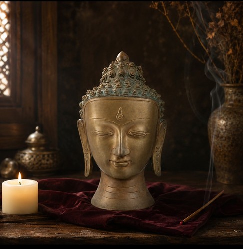 Buddha head symbol of - head,
