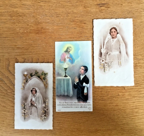 Image pieuse communion vierge - pieuse,