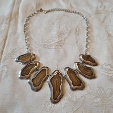 Ancien Collier Ras Du Cou -Solys Paris- Design Années 80 - Créateur 