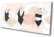 Elegant Woman Line Drawing