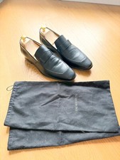 Mocassins J.M Weston en cuir noir - Taille 7.5 (41) - Très bon état
