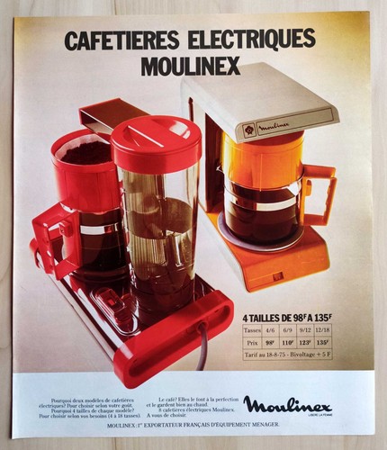 Publicité papier cafetière - publicité,