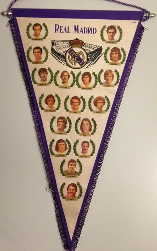 Ancien fanion real madrid - fanion,