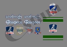 PEUG001 STICKERS DECALS