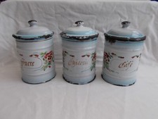 LOT BOITE POT EPICE TOLE
