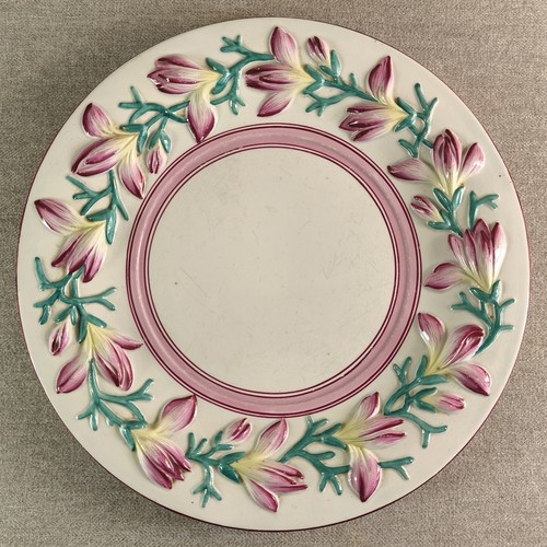 Beau plat céramique faïence - plat,