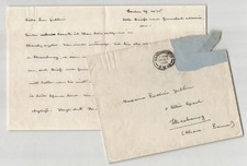 Albert Schweitzer - Lettre