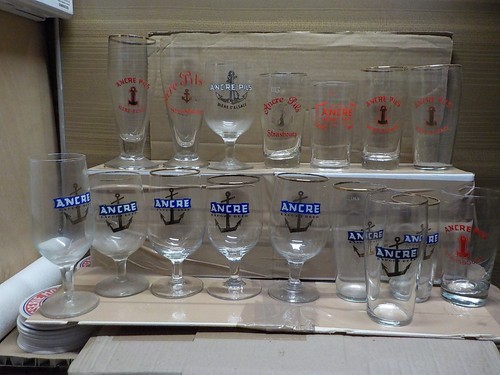 Verre ancien biere - verre,