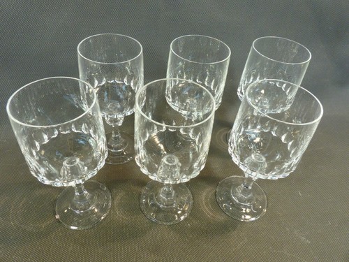 Lot anciens verres à eau - 6,