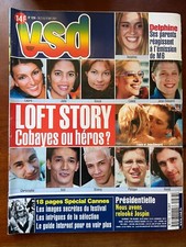 VSD du 3/05/2001; Loft Story; Cobaye ou héros ?/ Spécial Cannes/ Lââm