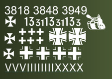 RC Panzer 1/16 Decals