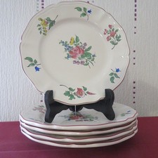 5 assiettes a dessert en