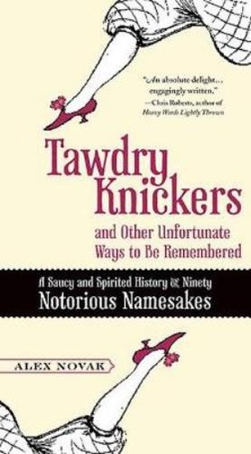 Alex novak tawdry knickers - novak,
