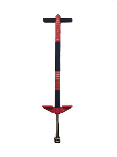 Red padded rocket stick pogo - padded,
