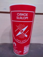 Gobelet COCA COLA  JO Jeux Olympiques Paris 2024 - Canoe Slalom