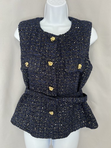 Nwt zara women belted sequin - nwt,