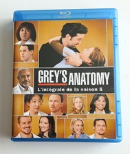 Coffret 7 Blu-ray – Grey’s Anatomy Saison 5 – Édition Française – Très Bon État