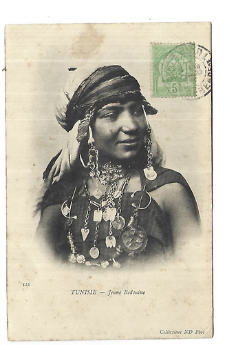 Scenes types tunisie jeune - types,