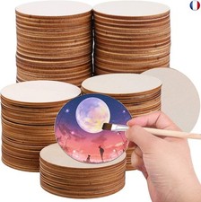WZYTEU 40Pcs Disque en Bois,10