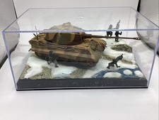 1/72 Collection Chars De Combat , Diorama Figurines Et Char KING TIGER