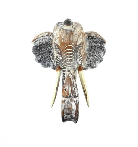 Tête éléphant murale - d'éléphant,