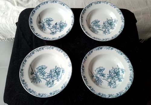 Ancienne assiettes creuses - ancienne,