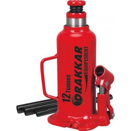 Cric bouteille hydraulique 12t - bouteille,