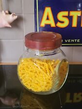 ANCIEN BOCAL A BONBONS FRIANDISE CONFISERIE ÉPICERIE PÂTES BOUCHON BAKÉLITE 