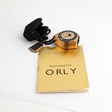 Orly Photometre gold-plated light meter