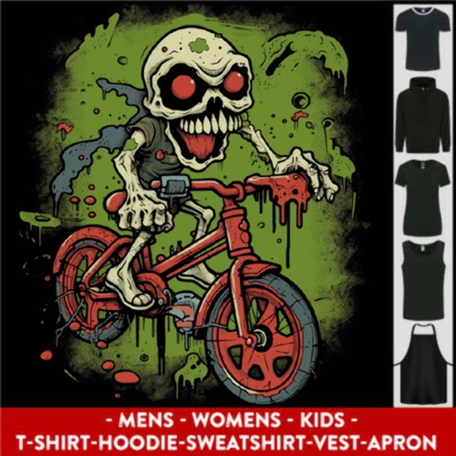 Premier zombie cyclist - zombie,