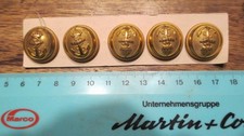 5 boutons uniforme marine