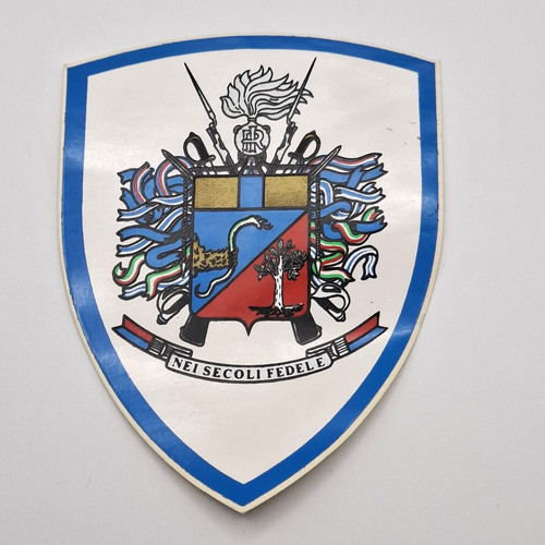Carabinier sticker decal - decal, in