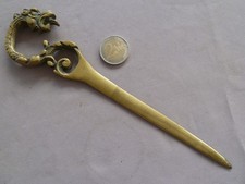 Ancien coupe papier bronze en